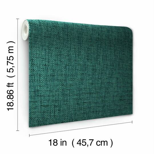 RoomMates Faux Grasscloth Weave Peel & Stick Wallpaper